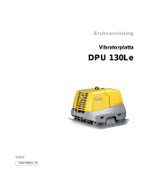 Wacker Neuson DPU 130Le Användarmanual