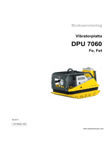 Wacker Neuson DPU 7060Fe Användarmanual