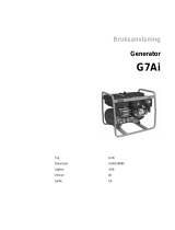 Wacker Neuson G7AI Användarmanual