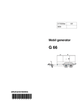 Wacker Neuson G66 Användarmanual