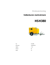 Wacker Neuson HSH 380S Användarmanual