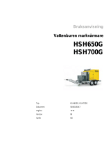 Wacker Neuson HSH700G Användarmanual