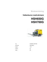 Wacker Neuson HSH700G Användarmanual