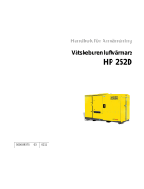 Wacker Neuson HP252 Användarmanual