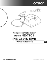 Omron Healthcare NE-C801S-E(V) Användarmanual