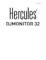 Hercules DJMonitor 32  Användarmanual