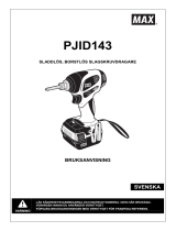 Max PJID143 Bruksanvisning