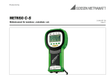 Gossen MetraWatt METRISO C Bruksanvisningar