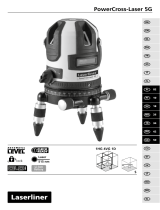 Laserliner PowerCross-Laser 5G Bruksanvisning