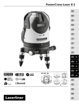 Laserliner PowerCross-Laser 8 S Bruksanvisning