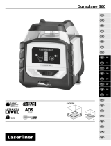 Laserliner Duraplane 360 Set 175cm Bruksanvisning