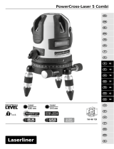 Laserliner PowerCross-Laser 5 Combi Bruksanvisning