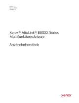 Xerox AltaLink B8045 / B8055 / B8065 / B8075 / B8090 Användarguide
