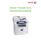 Xerox 3635MFP Användarguide