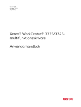 Xerox 3335/3345 Användarguide