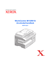 Xerox M15 Användarguide