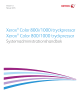 Xerox Color 800/1000/i Användarguide