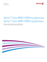 Xerox Color 800/1000/i Användarguide