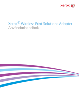Xerox Wireless Print Solutions Adapter Användarguide