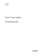 Xerox App Gallery Användarguide