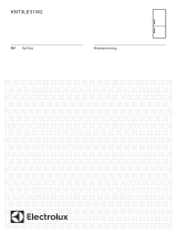 Electrolux KNT3LE31W2 Användarmanual