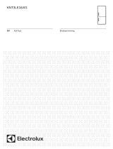 Electrolux KNT3LE34W3 Användarmanual