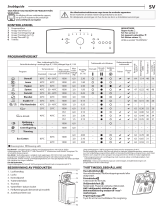 Indesit BTW A551052 (IL) Daily Reference Guide