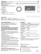 Indesit AWZ 8CDS/D Daily Reference Guide