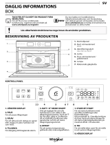 Whirlpool AMW 9605/NB Daily Reference Guide