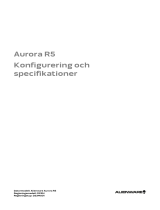 Alienware Aurora R5 Snabbstartsguide