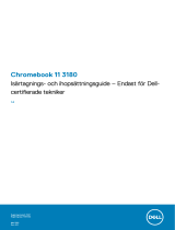 Dell Chromebook 11 3180 Bruksanvisning