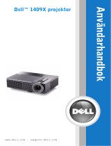 Dell 1409X Projector Användarguide