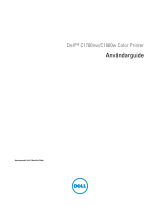 Dell C1660W Color Laser Printer Användarguide