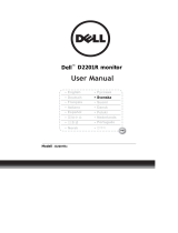 Dell D2201 Användarguide