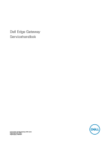 Dell Edge Gateway 3000 Series Användarmanual