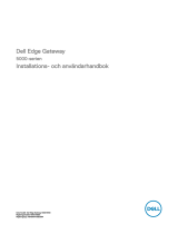 Dell Edge Gateway 5000 Användarguide