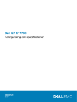 Dell G7 17 7700 Snabbstartsguide