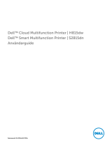 Dell H815dw Cloud MFP Printer Användarguide