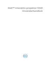 Dell S510 Interactive Projector Användarguide