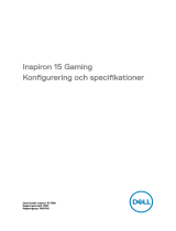 Dell Inspiron 15 Gaming 7566 Snabbstartsguide