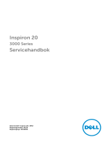 Dell Inspiron 3052 Användarmanual