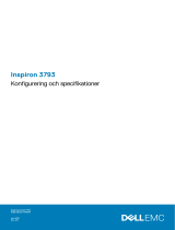 Dell Inspiron 3793 Användarguide
