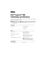 Dell Inspiron 580 Användarguide