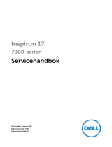 Dell Inspiron 7746 Användarmanual