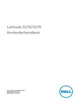 Dell Latitude 5179 2-in-1 Användarguide
