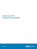 Dell Latitude 5310 Bruksanvisning
