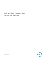 Dell Latitude 5404 Rugged Snabbstartsguide