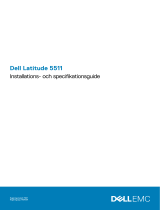 Dell Latitude 5511 Snabbstartsguide