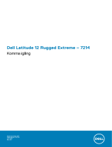 Dell Latitude 7214 Rugged Extreme Snabbstartsguide