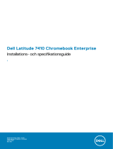 Dell Latitude 7410 Chromebook Enterprise Bruksanvisning